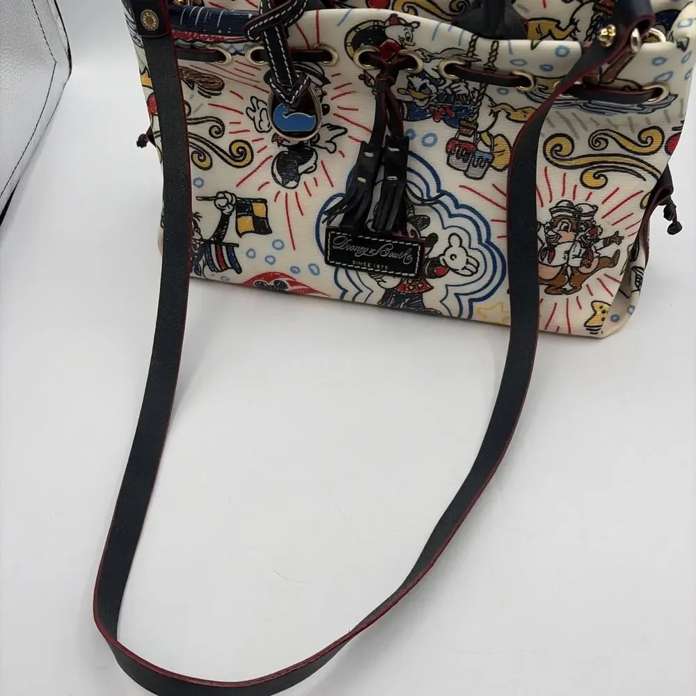 Dooney & Bourke Disney Cruise Line Medium sized - Sketch Tassel‎ Tote